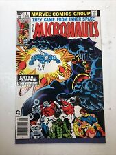 Micronauts 8 (Aug 1979) VF/NM (9.0) - 1st Captain Universe
