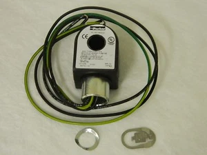 Bobina de solenoide Parker 12 voltios 18" longitud de plomo clase F 3F4C75 - Imagen 1 de 3