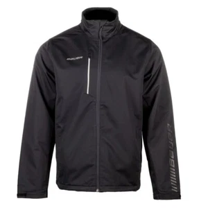 Bauer Supreme Youth/Adult Midweight Winter Jacket Ice Hockey Warm Up Black - Picture 1 of 3