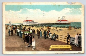 Postal Pier 57 Heinz Pier, Atlantic City, NJ, paseo marítimo, People, Ocean, Beach - Imagen 1 de 2
