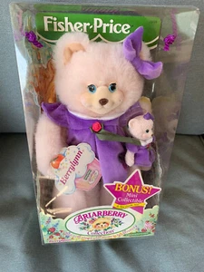VINTAGE FISHER PRICE BRIARBERRY BEAR PLUSH *BERRYLYNN* & MINI BEAR NEW 2000 - Imagen 1 de 1