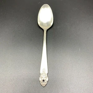 Vintage Oneida Distinction Silver Plate Prestige 1951 cucchiaino da tè 6 1/4 in - Foto 1 di 6