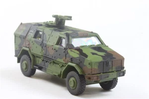 1:87 Dingo-2 veicolo blindato mimetico militare Herpa modello pre-costruito regalo - Foto 1 di 10