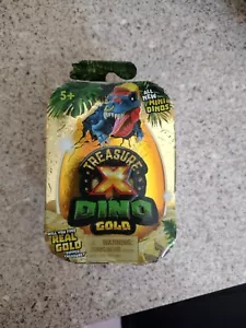 Treasure X Dino Gold Einzelpackung Mini Dinos echtes Gold getaucht Schatz 41636 Neu mit Etikett - Bild 1 von 2