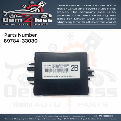 Lexus GS 450h иммобилайзер компьютерный модуль 2013, 2014, 2015 OEM 89784-33030 - Изображение 1 из 4