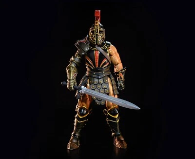 MARKENLOS Mythic Legions: All Stars 5+ Rahmulus FOUR HORSEMEN TOY DESIGN 15cm