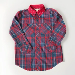 Matilda Jane “Handsome Holiday” Christmas Dress Shirt Boys 6 - Picture 1 of 3