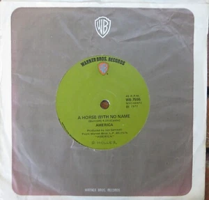 America - A Horse With No Name / Sandman 7" single 1972 Australia - Picture 1 of 2