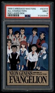 Evangelion Carddass LD 1998 SC014 All Characters Promo Japanese PSA 9 91200840 - Picture 1 of 2