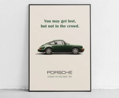 Póster Porsche 911 | Póster vintage Porsche 911 Foto 1 de 4