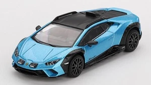 Coche A Escala 1:64 Mini GT LAMBORGHINI HURACAN STERRATO 2024 AZUL AEGI... - Imagen 1 de 1