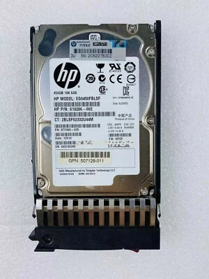 581284-B21 HP 581310-001 450GB 6G SAS 10K 2.5in DP ENT HDD - Image 1 of 3