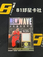 Christian Koloko 2022-23 Panini Noir Rookie New Wave Jerseys 75/99