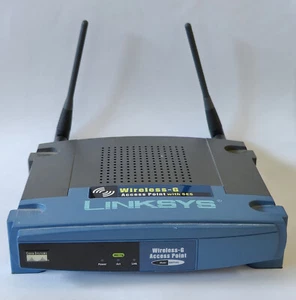 Linksys WAP54G 54 Mbps 4-Port 10/100 Wireless G Router - Picture 1 of 3