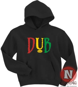 Reggae DUD hoodie hooded top hoody kids children's hood fashion rasta Bob Marley - Picture 1 of 4