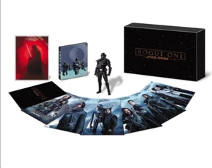 ROGUE ONE: A STAR WARS STORY Blu-ray DVD PREMIUM BOX S.H.Figuarts Death Trooper - Imagen 1 de 7