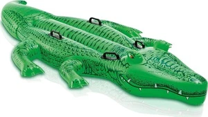 INTEX Giant Gator Inflatable Pool Float: Animal Pool Toy For Kids - Picture 1 of 4