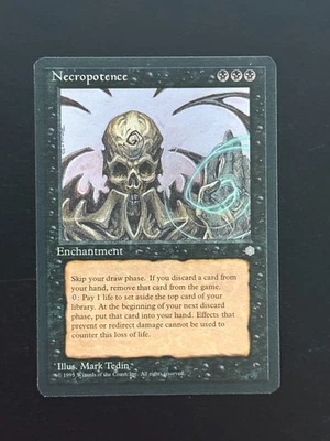 MTG - Necropotence - Ice Age - 1x - NM (Magic: The Gathering) - Image 1 of 2