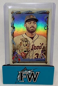 2023 Topps Allen & Ginter - Riley Greene #44 Silver Portrait (RC) Tigers - Picture 1 of 2
