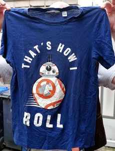 Star Wars T-Shirt Gr 170 HM Roboter Droid  Blau - Bild 1 von 3