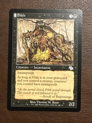 Filth #66/143 Magic The Gathering MTG Judgment - 💥NEVER PLAYED💥 - Image 1 of 3