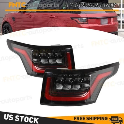 2pcs LED Tail Light For 2014 2015 2016-2022 Land Range Rover Sport Taillight - Image 1 of 4