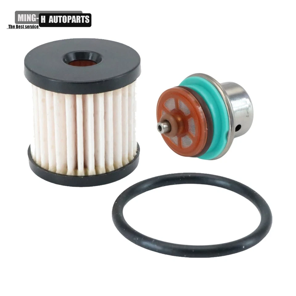 Regulador de presión de combustible + kit de filtro para Harley Davidson FLD/FLHR/FXD/FXDWG EE. UU. Foto 1 de 4