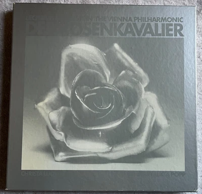 Der Rosenkavalier 4-LP box set Bernstein Vienna Philharmonic record Strauss book Foto 1 de 4
