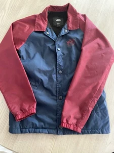 Vans Boys Windbreaker Jacket Medium - Picture 1 of 4
