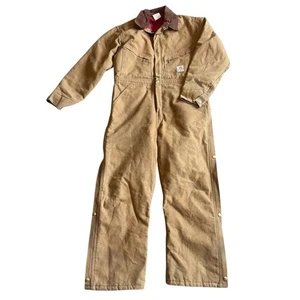 Tuta Carhartt tuta intera lavoro meccanico lavoro outdoor taglia 40S uomo - Foto 1 di 13