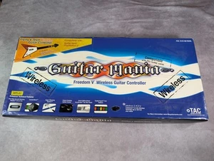 Neuwertige TAC Flying V Style Wireless Gitarre blau PS2 mit Dongle, Gurt, Box sieht aus wie neu - Bild 1 von 14
