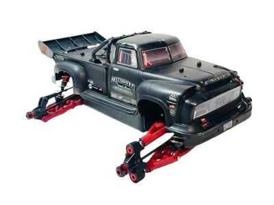 Arrma Notorious 6S BLX Roller Slider Chassis 1/8 Stunt Monster Truck W/ Upgrades - Image 1 of 4