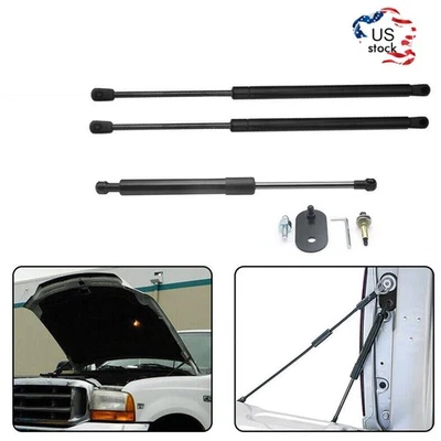  Capós delanteros y amortiguadores traseros puntales para Ford F-250/350 Super Duty 1999-2007 Foto 1 de 4