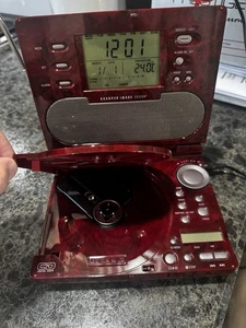 Sharper Image CD Radio Alarm Clock Sound Soother SI586 w/ Power Cord Manual Case - Picture 1 of 11