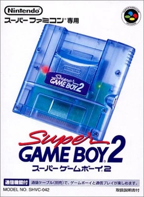 Nintendo Super Gameboy 2 SNES SFC GB Clear Blue w/Tracking# New Japan - Image 1 of 3