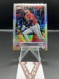 2022 Topps Chrome – FREDDIE FREEMAN PRISM REFACTOR #14 - Foto 1 di 3