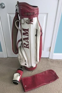 Vintage Ram Staff Golf Bag (6-Way Opening) & Extras! - Picture 1 of 11