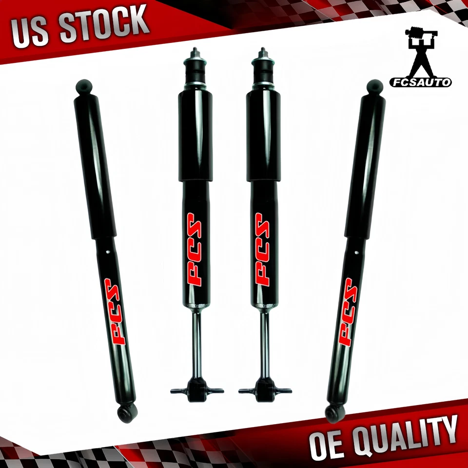 Kit de montagem de amortecedor dianteiro traseiro 4 peças FCS para Ford Ranger 2.3L 2001-2011 - Imagem 1 de 1