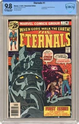 Quiosco Eternals #1 CBCS 9.8 1976 21-17D0DE4-002 1ª app. Eternals Foto 1 de 2