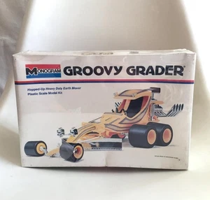Monogramma Groovy Grader kit modellino plastica scala 1 24 Tom Daniel Classic - Foto 1 di 7