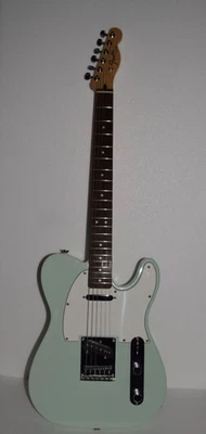 Squier Telecaster 2021 - verde surf - bolsa de concierto Foto 1 de 4