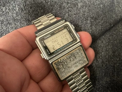 Vtg Casio DBC-600 Calculator Watch 563 Japan Data Bank  New Battery - Image 1 of 4