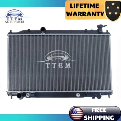 2414 Radiator Fit 2002 2003 2004 2005 2006 Nissan Altima 2.5L Base S SL Aluminum - Image 1 of 4
