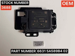 2022-2025 BMW I4 FRONT DISTANCE CRUISE CONTROL RADAR SENSOR OEM 6631 5A589B4 02 - Picture 1 of 22