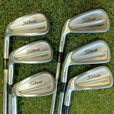 Titleist 714 CB Iron Set 6pcs 5-PW Dynamic Gold X100 Flex X Left-Handed Lefty - Image 1 of 4
