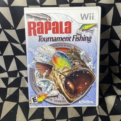 Rapala Tournament Fishing (Nintendo Wii, 2006) – Complete With Manual - Image 1 of 4