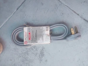 3-ZINKEN UTILITECH 30 AMP, 10 Stärke ELEKTRISCHER TROCKNER NETZKABEL 6 FUSS #0148708 NEU - Bild 1 von 1