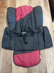 Hauck Eagle Pushchair Seat Unit With Full Harness Black And Red - Picture 1 of 14