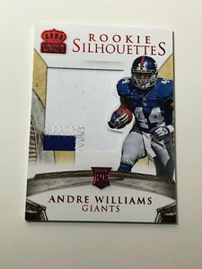 2014 Crown Royale RED Rookie Silhouettes No.237 Andre Williams JERSEY #23/25 - Imagen 1 de 1