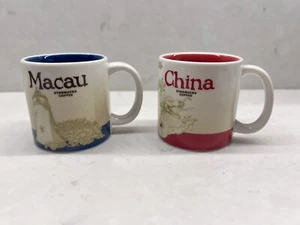 Starbucks Espresso Mugs cups MACAU and CHINA - Picture 1 of 6